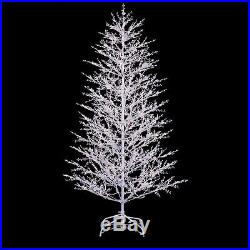 7ft White Winterberry Branch Tree LED Lights Christmas Indoor Outdoor Home Decor