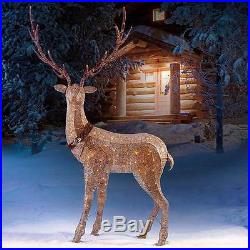 82 (208 cm) Majestic Outdoor Indoor Elk Christmas Xmas Decoration