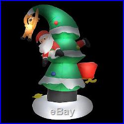 82 New Colorful Inflatable Christmas Tree Santa Holiday Decoration LED Light 82 New Colorful Inflatable Christmas Tree Santa Holiday Decoration LED Light