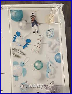 85pc Wondershop Coastal Ornament Kit Assorted Ornament Set withStorage Box