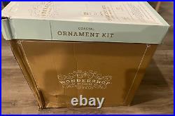 85pc Wondershop Coastal Ornament Kit Assorted Ornament Set withStorage Box