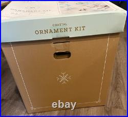 85pc Wondershop Coastal Ornament Kit Assorted Ornament Set withStorage Box