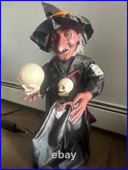 88 Electronic Electric Animated Illuminated Witch Funny Toys Corp 19 Halloween