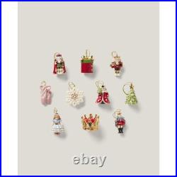 893635 The Nutcracker 10-Piece Ornament Set, Multicolor, Christmas