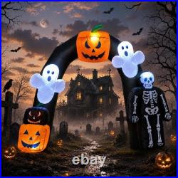 8Ft Halloween Inflatable Archway
