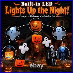8Ft Halloween Inflatable Archway