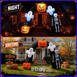 8Ft Halloween Inflatable Archway