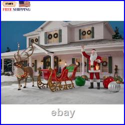 8.5 FT Giant-Sized LED Towering Santa FREE SHIPPING ONLY US 8.5 FT Giant-Sized LED Towering Santa FREE SHIPPING ONLY US