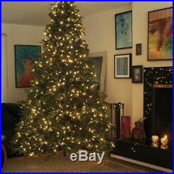 8.5 Ft Deluxe Lights Artificial Christmas Tree Xmas Holiday Multicolor LED Decor
