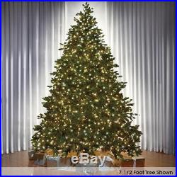 8.5' Full Multicolor LED Hammacher World's Best Prelit Noble Fir Christmas Tree