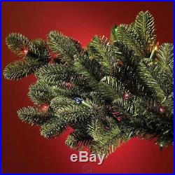 8.5' Full Multicolor LED Hammacher World's Best Prelit Noble Fir Christmas Tree