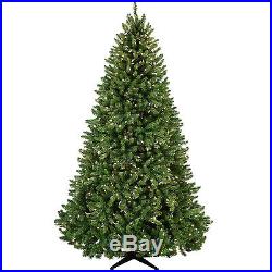 8.5′ Full Tiffany Tree Warm White LED Lights holiday artificial christmas Xmas