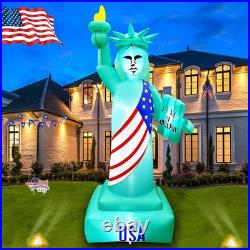 8 Ft 4th of July Inflatables Outdoor Decorations, Statue of Liberty Decoration