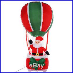 8 Ft Airblown Inflatable Christmas Santa Claus Balloon Decor Lawn Yard Outdoor