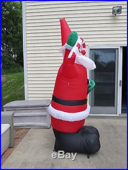 8' Inflatable Santa Claus Christmas Lighted Winter Yard Decor BXD 10