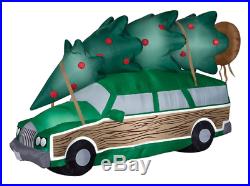 8′ NATIONAL LAMPOON GRISWOLD STATION WAGON Airblown Yard Inflatable GEMMY