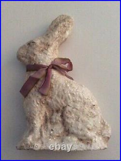 8+ Piece Collection Of Realistic Looking Chocolate Easter Bunny Rabbits, Basket