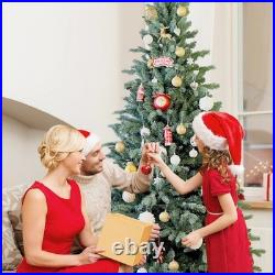 8 ft Artificial Christmas Tree Blue Spruce Realistic Xmas Tree 2458 PE/PVC Tips