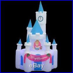 8 ft. Cinderella's Castle Projection Kaleidoscope Christmas Inflatable