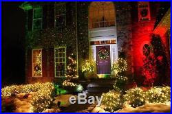 8 in 1 Holiday Christmas Laser Lights For Indoor & Outdoor Use Weather Resistant