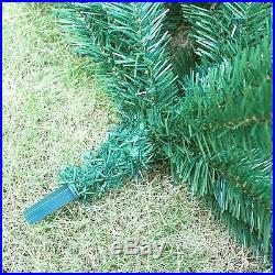 8ft Artificial Christmas Tree GREEN 800 Imperial Pines with Metal Stand