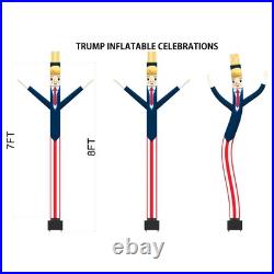 8ft Inflatable Air Waving Dancer with Blower Set, Blow Up Inflate Donald Trum