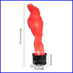 90-240V Electric Red Flame Light Simulated Campfire Light Fake Flame Light