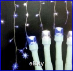 960 Christmas LED Snowing Icicle Lights Bright White Blue Xmas Indoor Outdoor