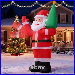 9FT Christmas Inflatables Waving Santa Claus 2025 NEW LED Outdoor Decoration 9FT Christmas Inflatables Waving Santa Claus 2025 NEW LED Outdoor Decoration