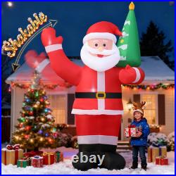 9FT Christmas Inflatables Waving Santa Claus 2025 NEW LED Outdoor Decoration 9FT Christmas Inflatables Waving Santa Claus 2025 NEW LED Outdoor Decoration