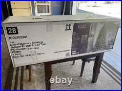 9Ft LED Grand Duchess Balsam Fir Artificial Tree T28 Home Depot FREE SHIPPING