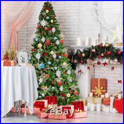 9Ft PVC Artificial Christmas Tree 2132 Tips Premium Hinged with Metal Legs