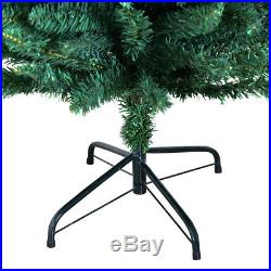 9Ft PVC Artificial Pencil Christmas Tree Slim with Stand Home Holiday Decor Green