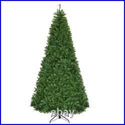 9Ft Pre-Lit Artificial Christmas Tree Hinged 1000 LED Lights