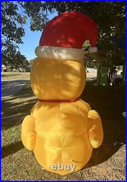 9.5 ft. Holiday Living Gemmy Christmas Rubber Ducky Lighted Inflatable Blow Up