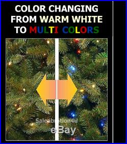 9-FT LED OVERLAND PINE ARTIFICIAL TREE with600 SURE-BRIGHT COLOR-CHANGING LIGHTS