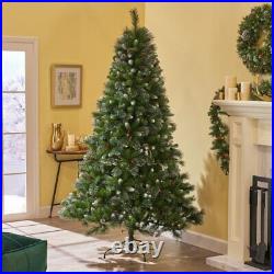 9 Foot Artificial Green Mixed Spruce Christmas Tree Home Holiday No Lights