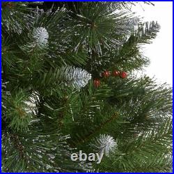 9 Foot Artificial Green Mixed Spruce Christmas Tree Home Holiday No Lights
