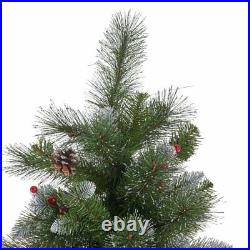 9 Foot Artificial Green Mixed Spruce Christmas Tree Home Holiday No Lights