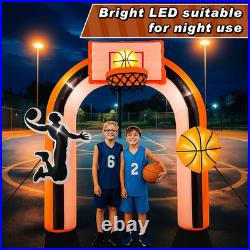 9 Ft Giant Basket Inflation Arch for Basketball Party Decorate with 1 Blower 9 Ft Giant Basket Inflation Arch for Basketball Party Decorate with 1 Blower