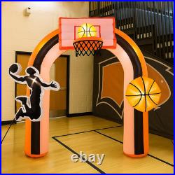 9 Ft Giant Basket Inflation Arch for Basketball Party Decorate with 1 Blower 9 Ft Giant Basket Inflation Arch for Basketball Party Decorate with 1 Blower