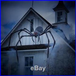 9 Ft. Tall Gargantuan Spider Sculpture Decor Halloween Indoor Outdoor Realistic
