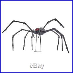 9 Ft. Tall Gargantuan Spider Sculpture Decor Halloween Indoor Outdoor Realistic
