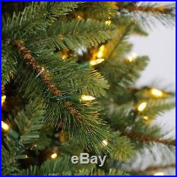 9 Ft Tall Grand Spruce Christmas Tree 800 LED Lights Quick Set Technology
