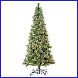 9′ Glimmering Frost Artificial Christmas Tree