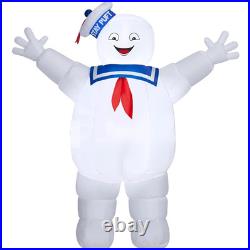 9′ Halloween LED Inflatable Giant Ghostbusters Stay Puft Marshmallow Man Yard