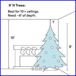 9' Pine Christmas Tree