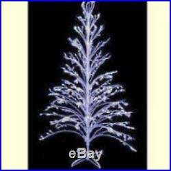 9′ Pre Lit Cascade Outdoor Led Christmas Tree 500 Led Lights Cool White
