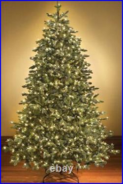 9′ Sequoia Christmas Tree Pre-Lit with Warm White LED Lights