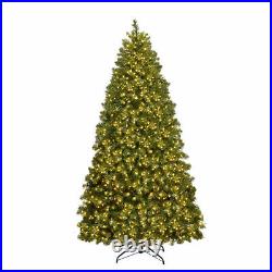 9-ft 70 Diameter Pre-Lit Fir Artificial Christmas Tree 1450 White Clear lights